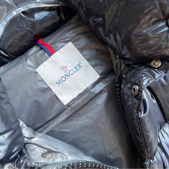 Moncler Shiny Black Puffer Vest - Picture 9 of 9